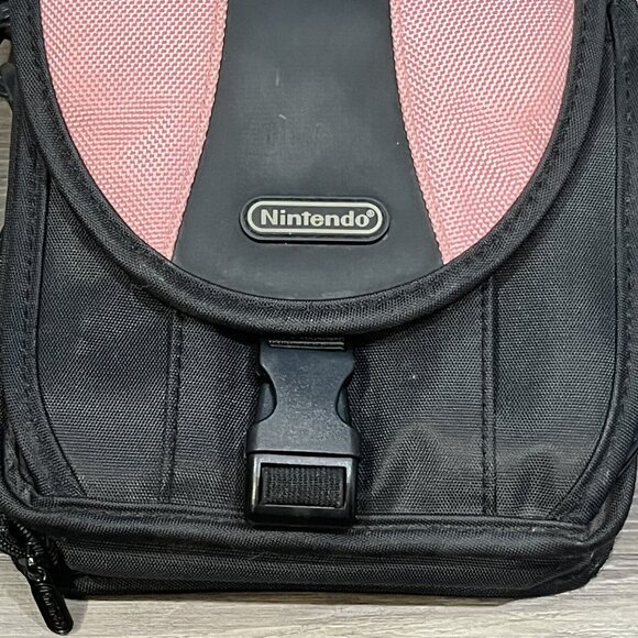 Vintage Pink And Black Nintendo DS Carrying Case ALS Industries - Picture 4 of 16